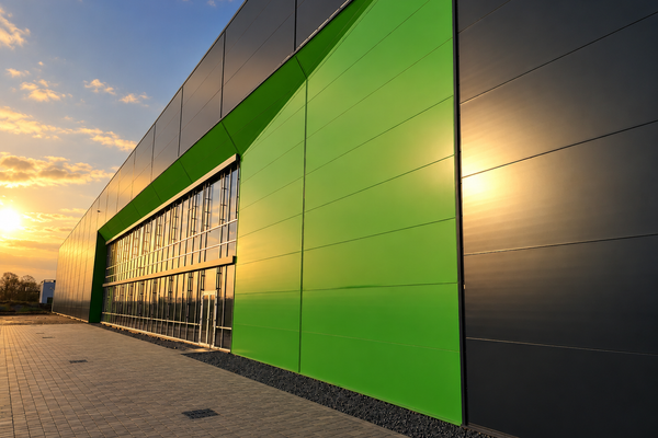 Vareno Group modern industrial construction site