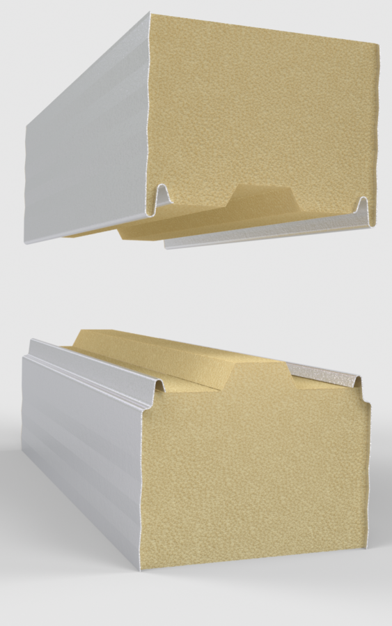 External wall sandwich panel systems