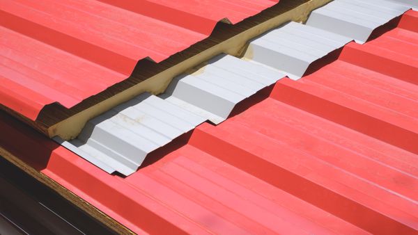 Sandwich panel roof systems