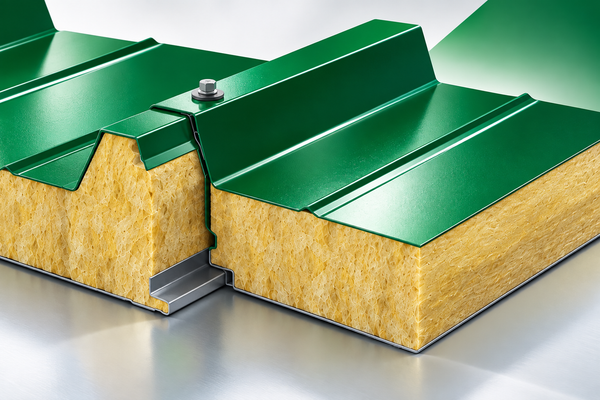 Roof sandwich panel systems