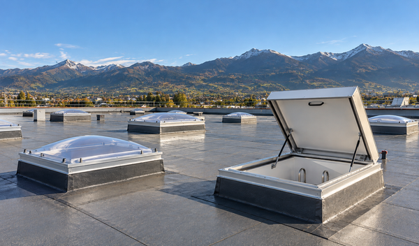 Roof hatches - more than access to the roof.