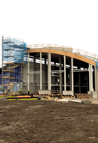 ESS campus, Train station EN